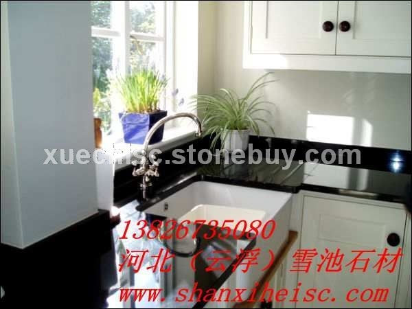 中式黑色橱柜板