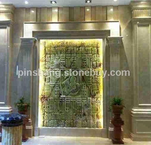 百福图玉石背景