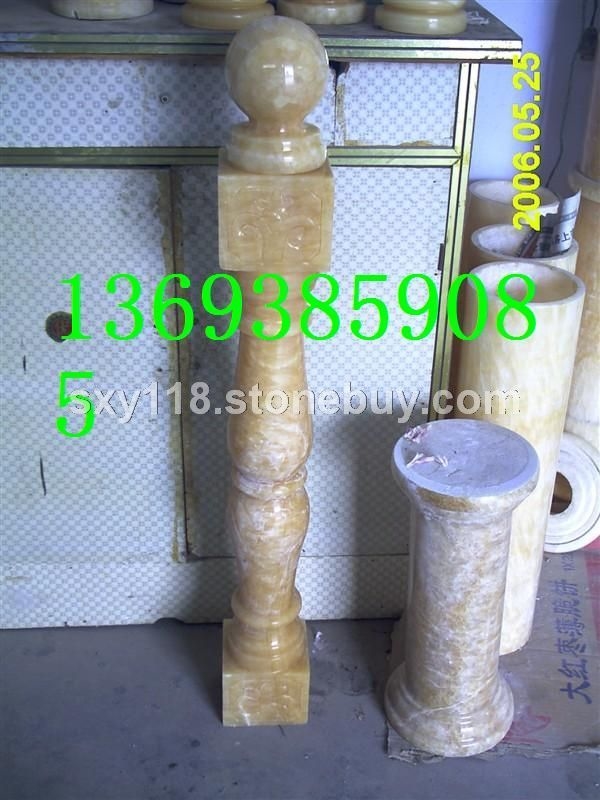 松香玉米黄玉栏杆