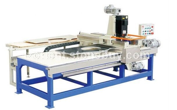 全自动洗手台磨边机开孔机