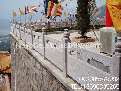 寺庙围墙桥栏