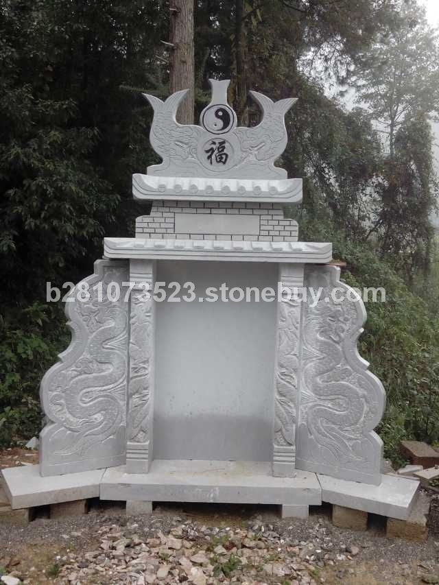 精品墓碑2、石材雕刻、石雕