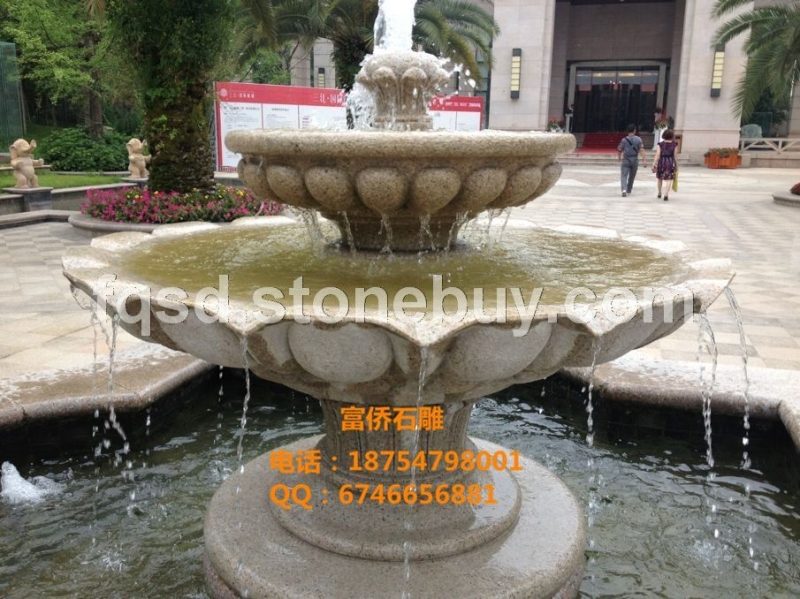 石雕水钵、风水球、喷泉设计