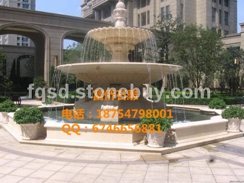 石雕水钵、风水球、喷泉设计
