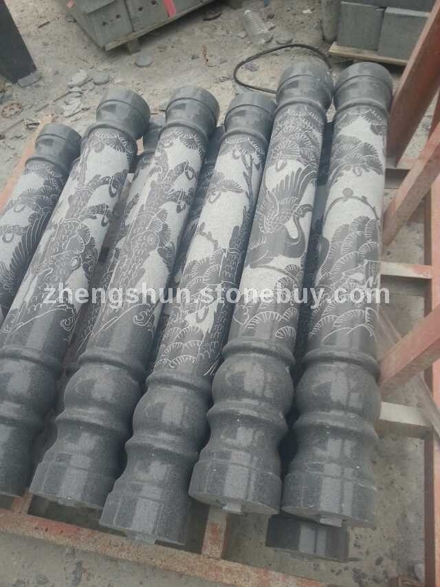 g654芝麻黑栏杆1