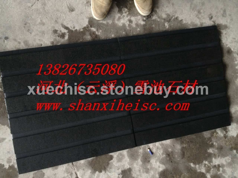 山西黑花岗岩拉丝