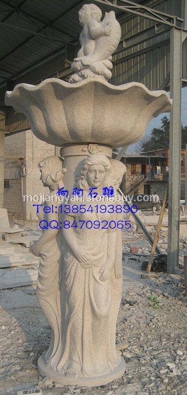 黃銹石噴泉水缽、黃金麻噴泉水缽、五蓮紅噴泉水缽、石雕噴泉、石雕水缽