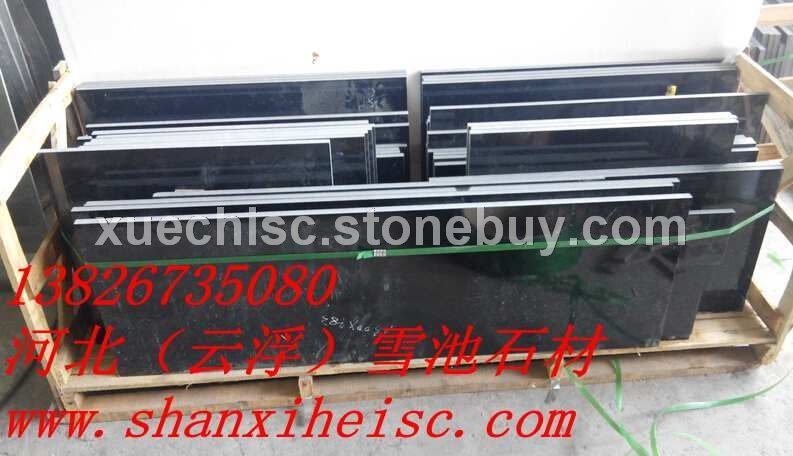 山西黑光面水台板