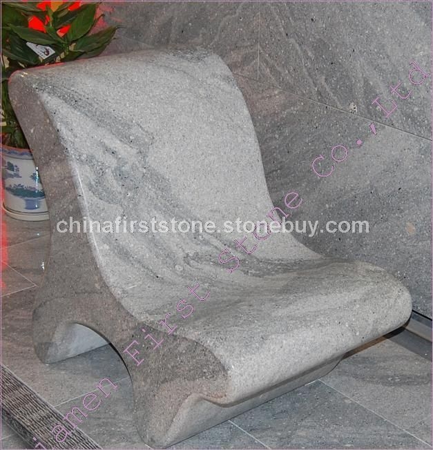 花崗巖園林石椅GCF510