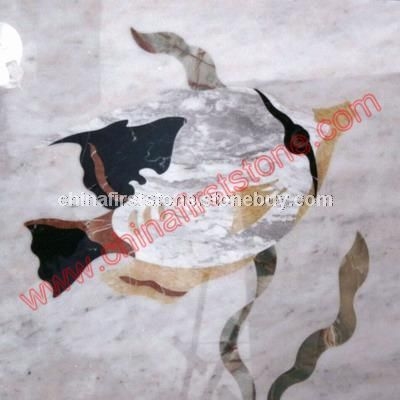海洋之星拼花Fishes Marble Pattern-1