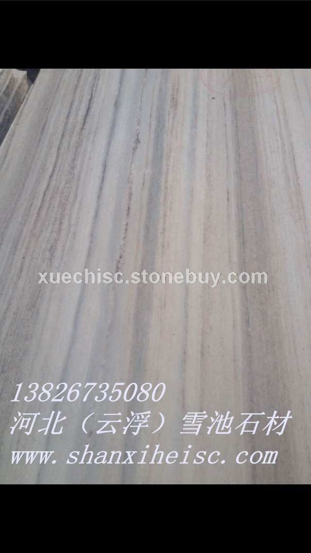 白色木纹大理石板材