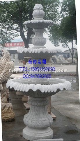 石雕噴泉水缽、黃銹石噴泉水缽、黃金麻噴泉水缽、濟南石雕噴泉水缽、山東石雕噴泉水缽
