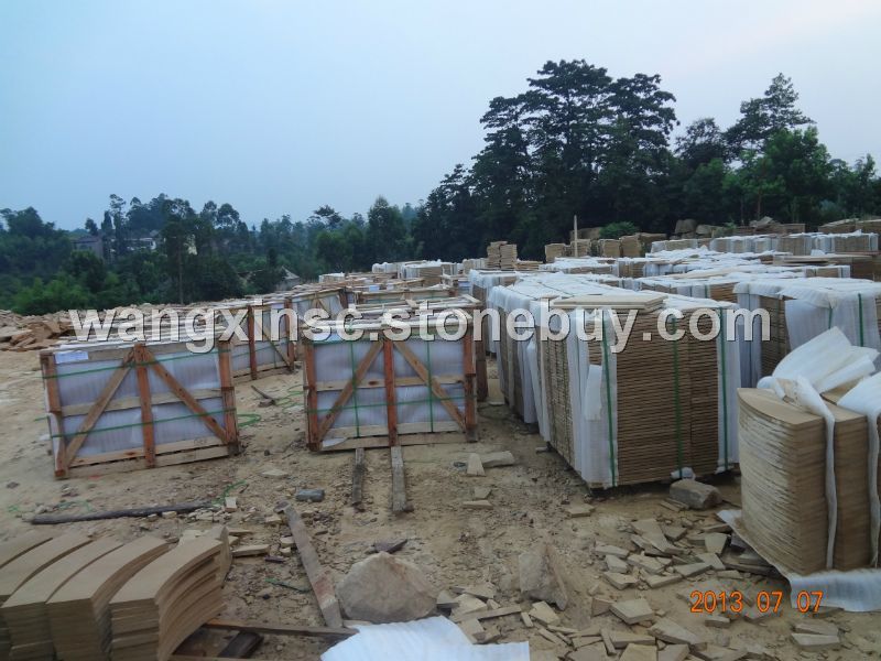 黄砂岩出口工程板