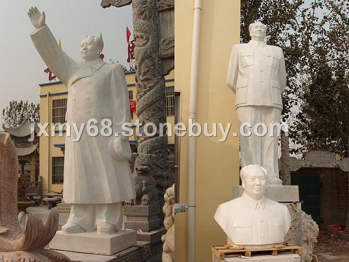 毛澤東雕像,石雕毛澤東站像,毛澤東坐像,毛澤東半身像,毛澤東胸像；壽星白求恩孔子校園雕塑等人物雕像