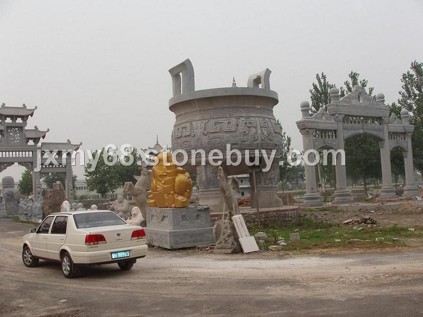石鼎,石雕香爐天公爐，寶瓶石雕禮器，石雕鼎，寶鼎，財(cái)鼎等園林風(fēng)水石雕