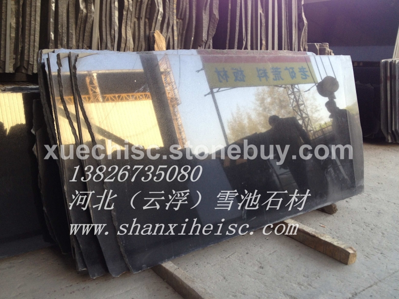 山西黑墓碑板材