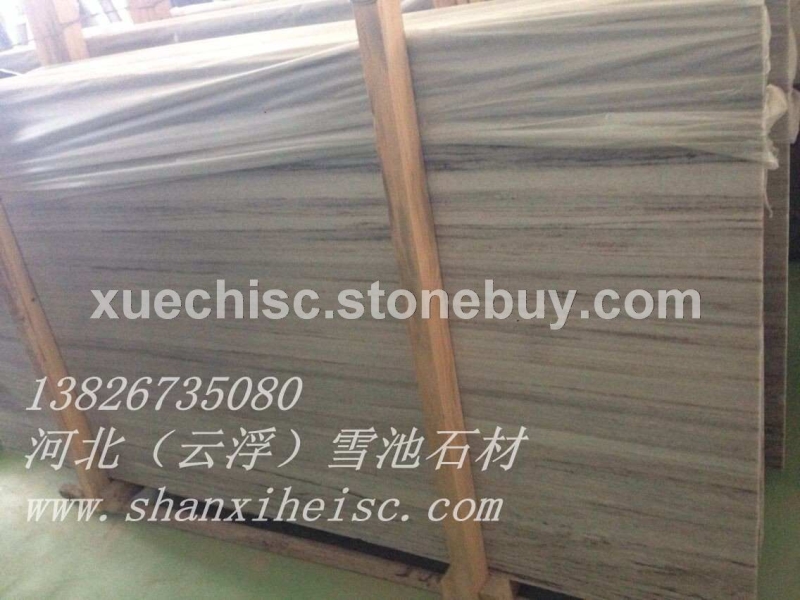 水晶木纹大理石酒店装饰板材