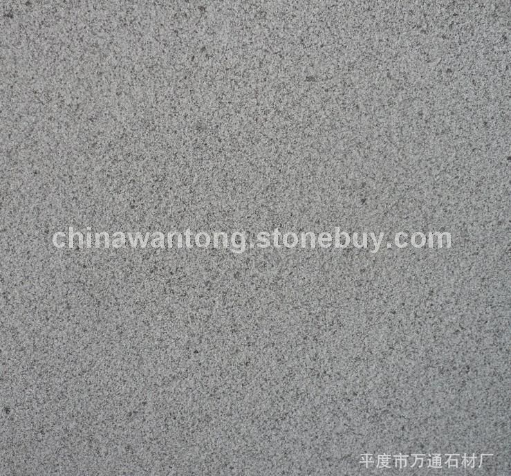黑色石材荔枝面 外墙干挂 芝麻灰深灰批量生产