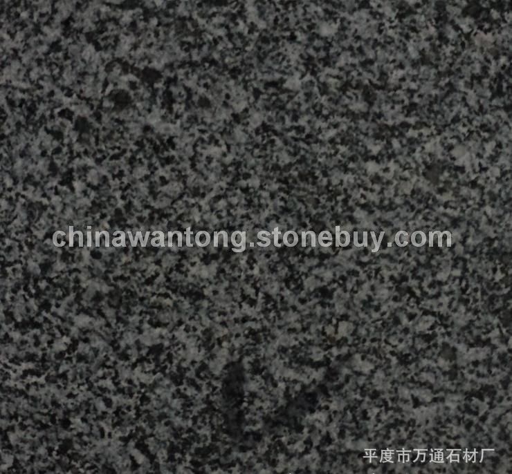 批量生产芝麻黑石材 黑色花岗岩畅销