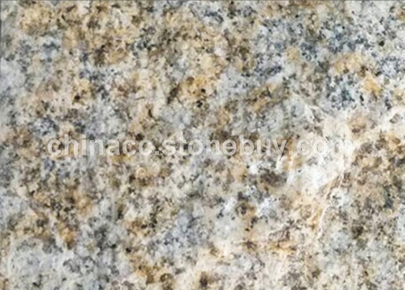 火烧面黄锈石-山东锈石-黄色铺路石