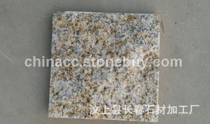 汶上黄锈石盲道板 黄锈石火烧板山东黄锈石花岗岩