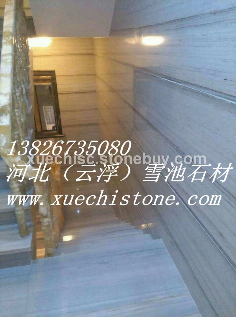 翡翠木纹大理石工程板