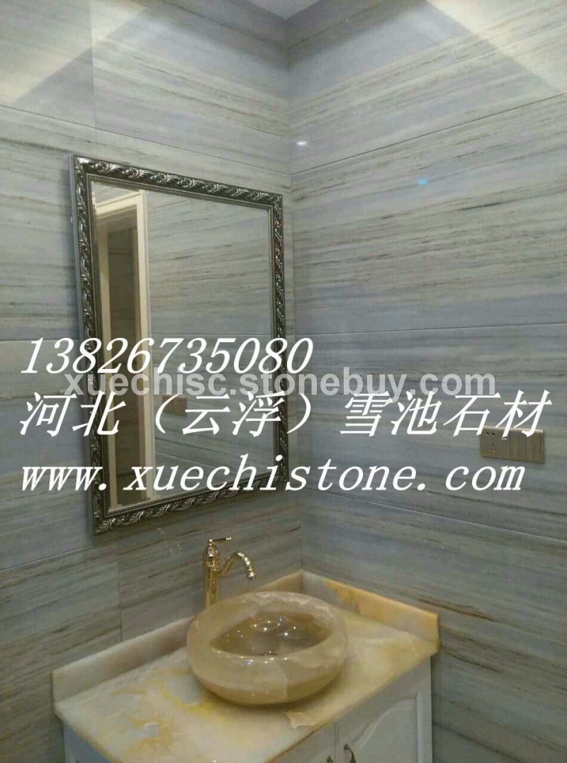 翡翠木纹大理石板材