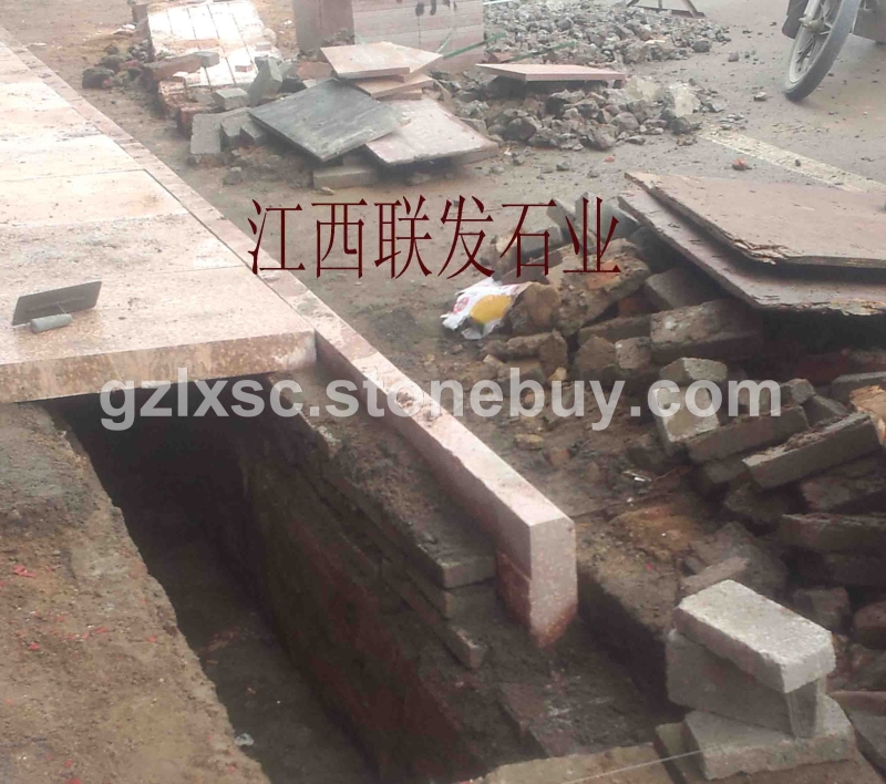 批发江西路沿石花岗石