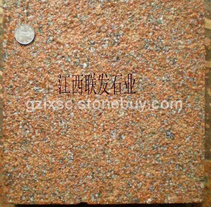 映山红（富贵红）8604荔枝板材-江西花岗石、江西红色石材、花岗岩石材