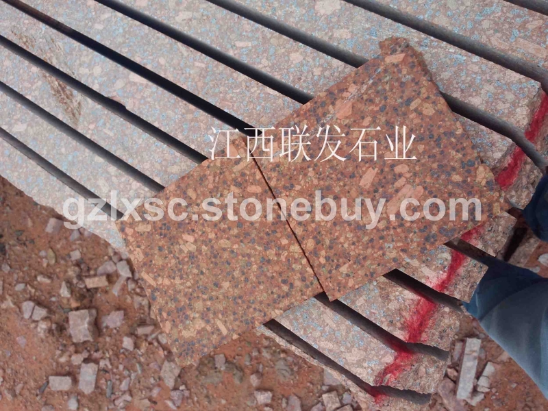 江西映山红花岗石富贵红代代红仙人红江西红四季红高原红建筑石材/路沿石酒店外墙花岗石/花岗岩石材/江西