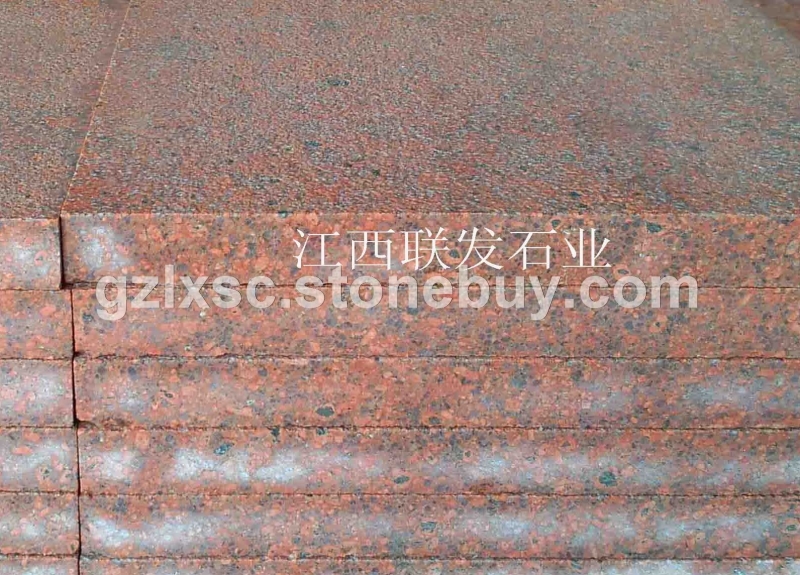 供应花岗石－映山红贵妃红荔板规格板材