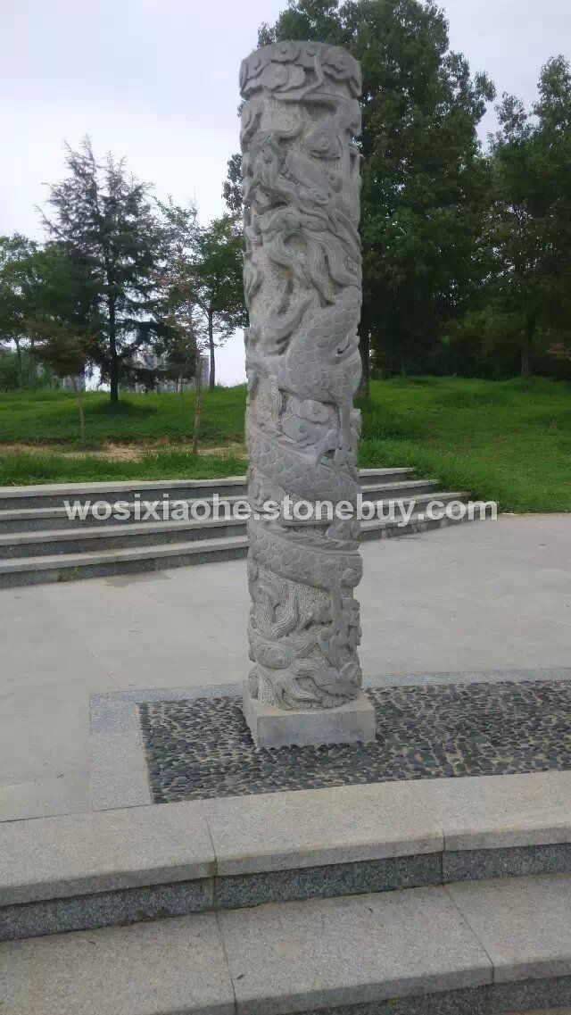 景觀盤龍柱