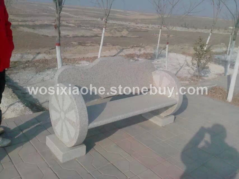 大理石造型石凳