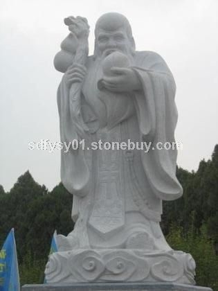 石雕福禄寿佛像