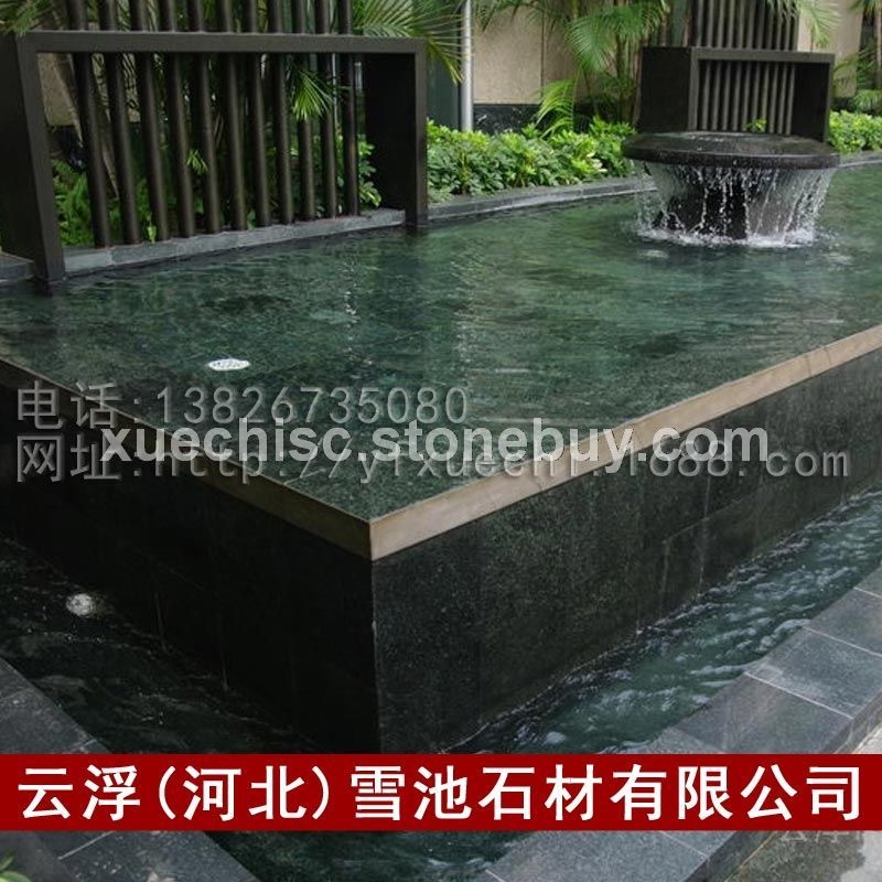 国产万年青石材 万年青石材火烧面 户外装修工程专用