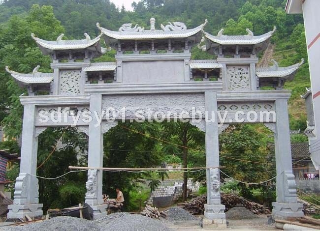 石雕牌楼