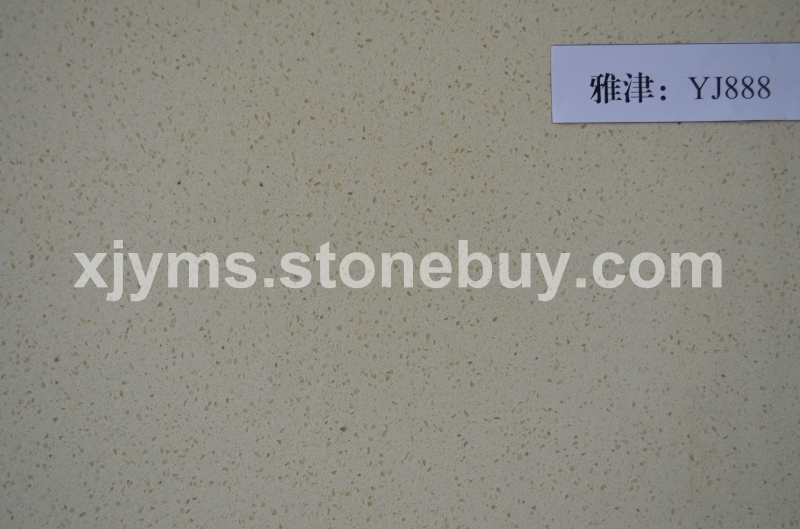 雅津牌高密度纯石英板YJ888
