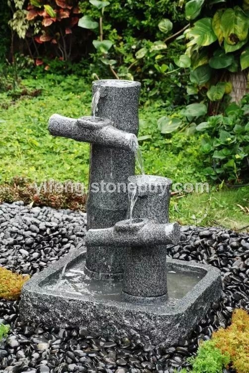 竹子型噴泉