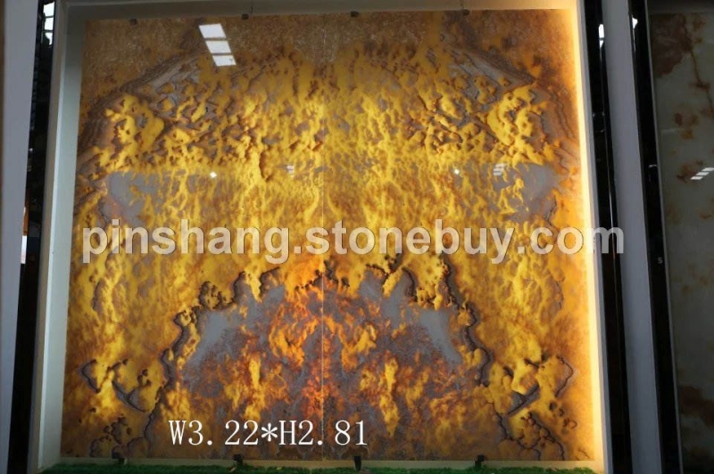 红龙玉拼画
