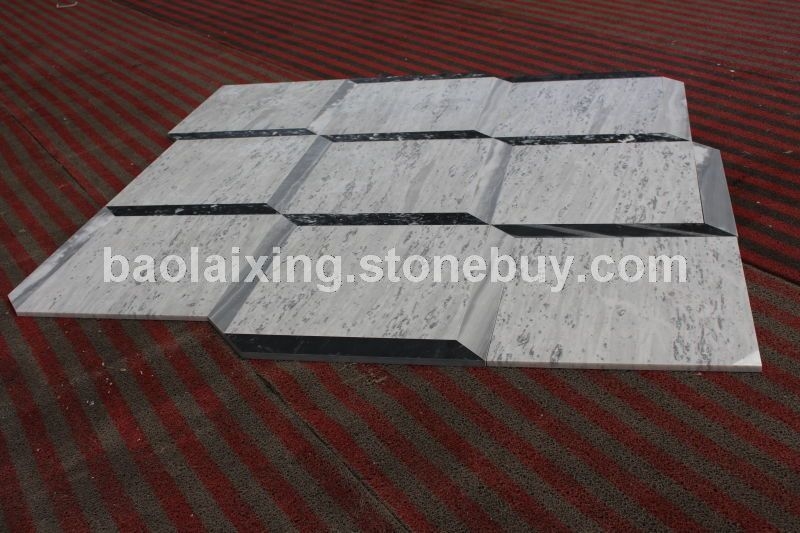 地面拼花之梵高白