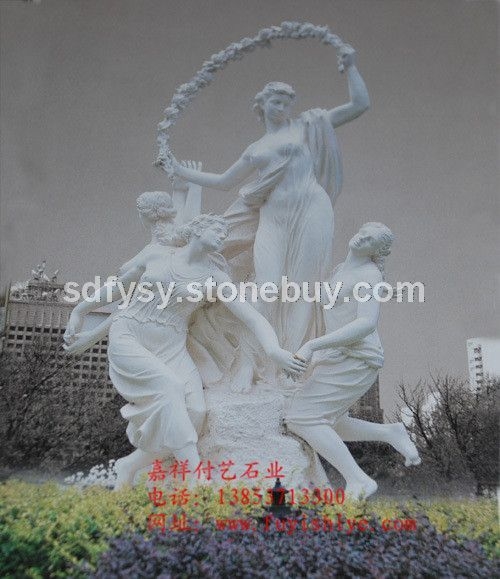 供應(yīng)廠家直銷人物石雕西方人物雕像FY-DF018