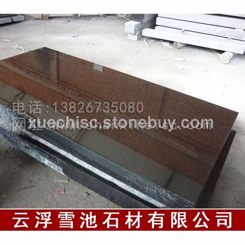 供应高档出口墓碑石 天然山西黑墓碑石