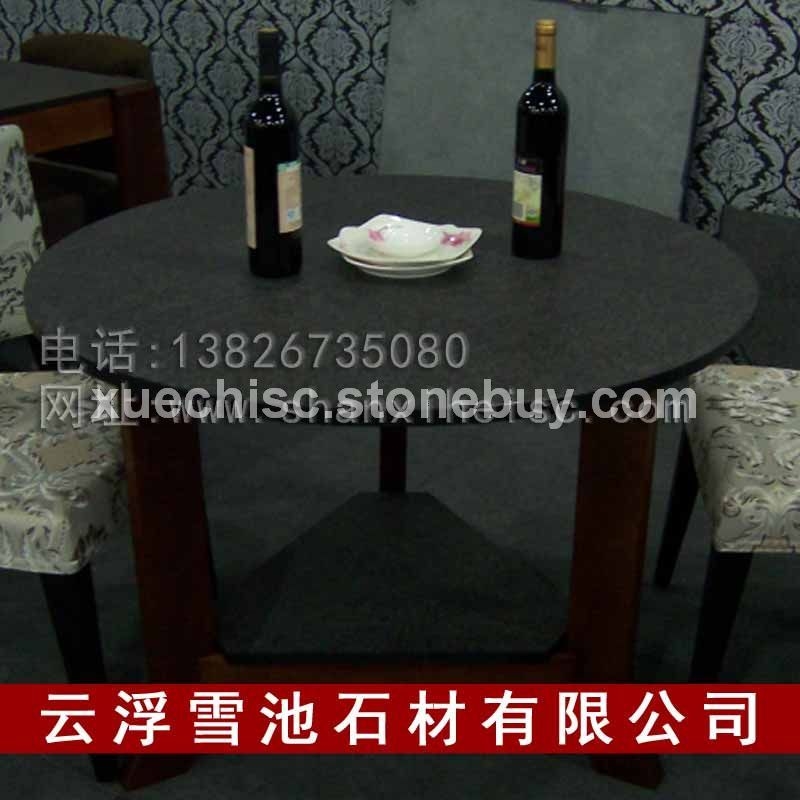 山西黑火烧石板材多少钱 黑色石材大板