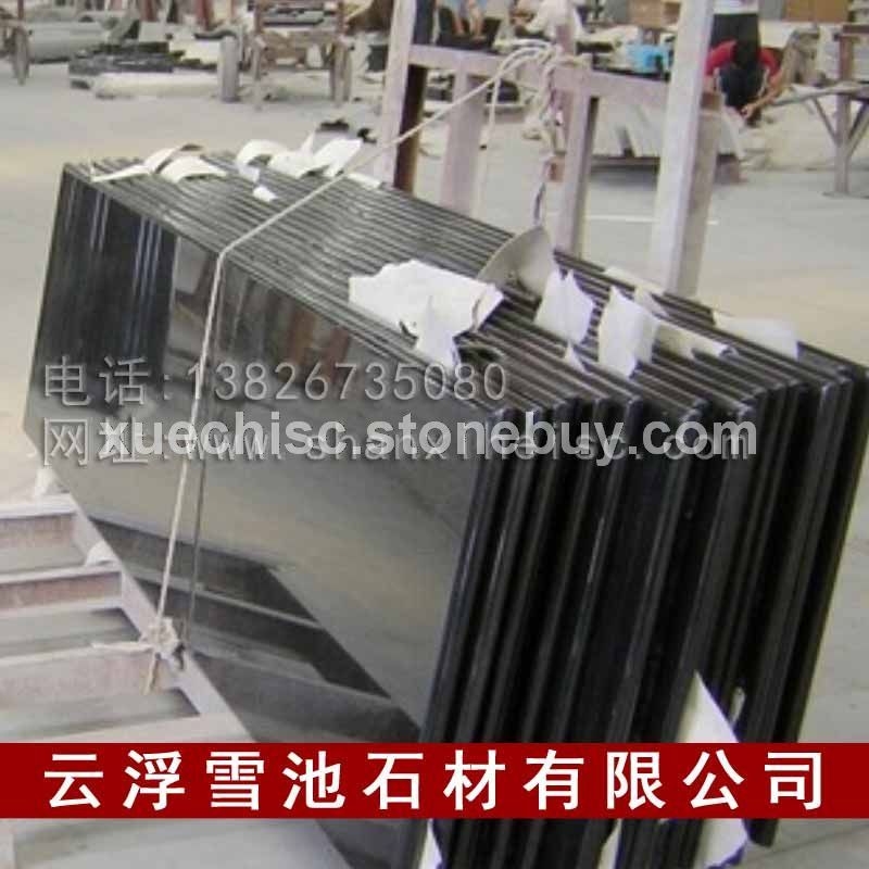 广东黑色高档台面板，光面餐台板 吧台板