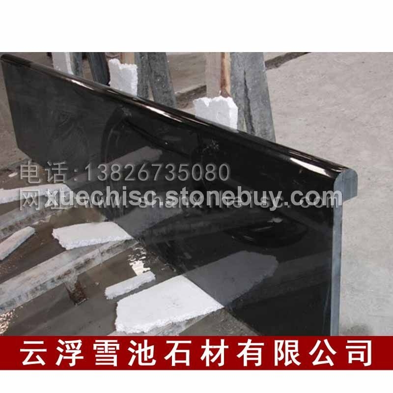 直销黑色高档抛光面台面板 酒吧吧台专用