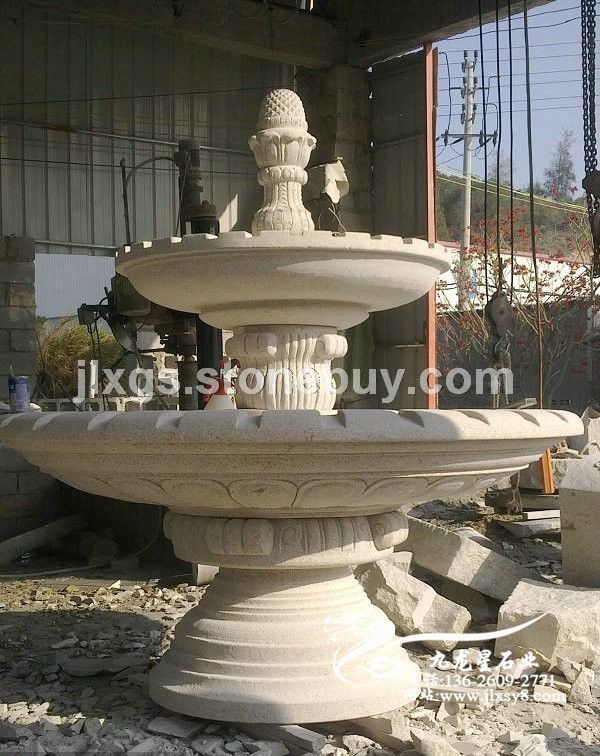 砂岩水钵 黄砂岩水钵喷泉 砂岩水钵制作厂家