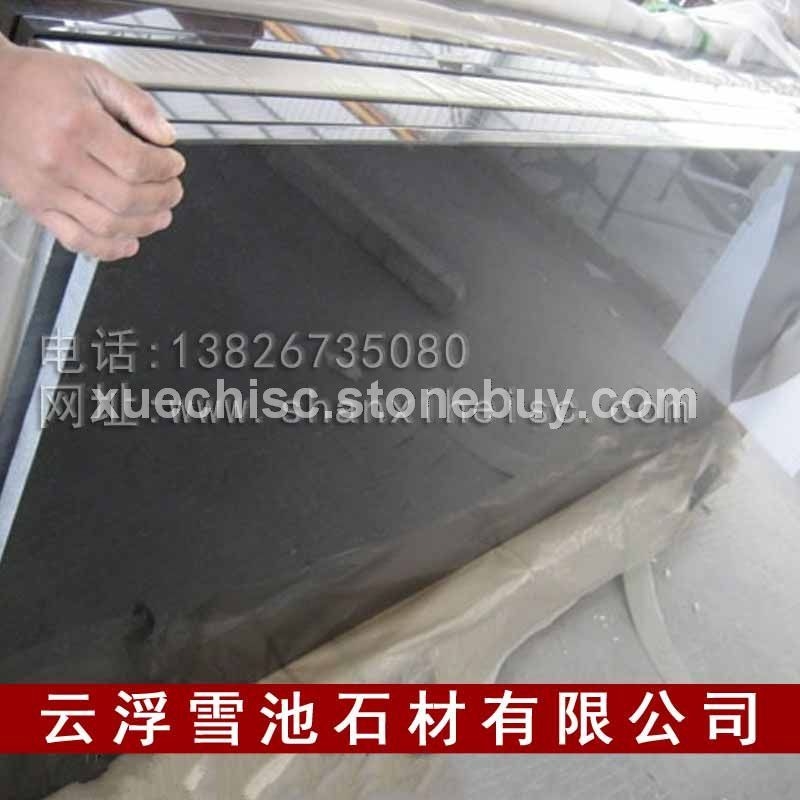 山西黑—A级石材绝对纯天然黑色花岗岩