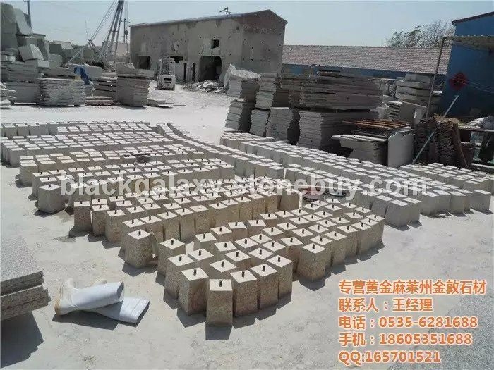 莱州金敦石材黄金麻，专业生产的行家现出售： 140/m2