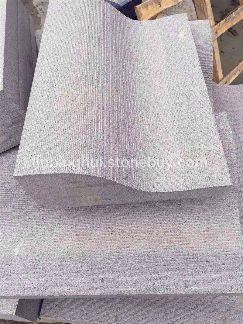 福建芝麻黑S型路沿石