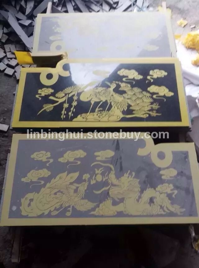 福建芝麻黑刻花